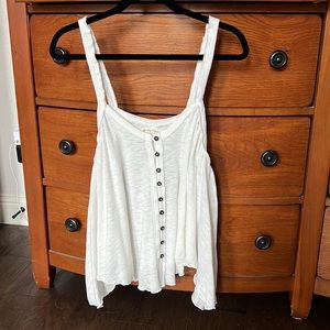 Free People White S Tank